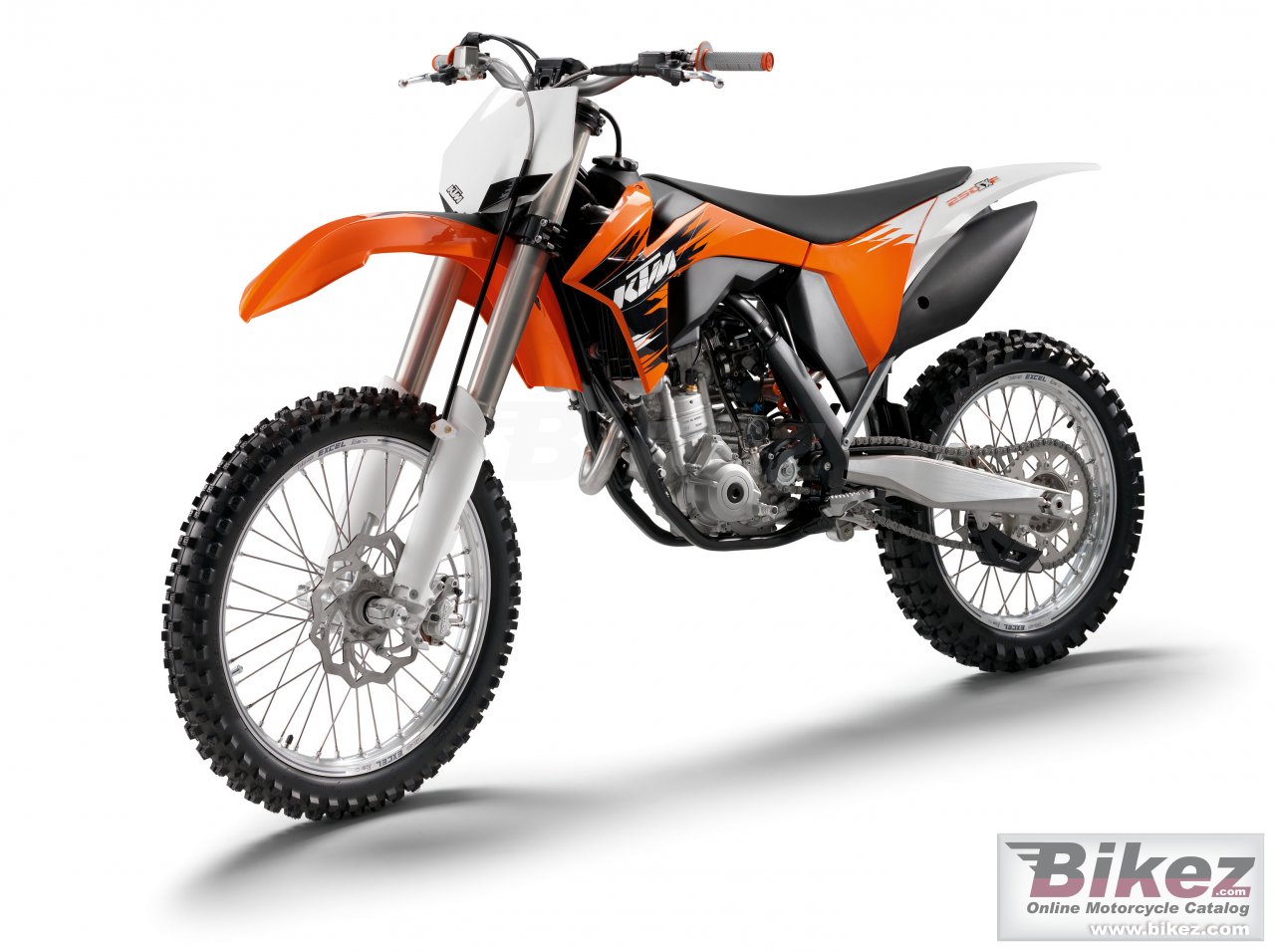 Big KTM 250 sx-f picture and wallpaper from Bikez.com